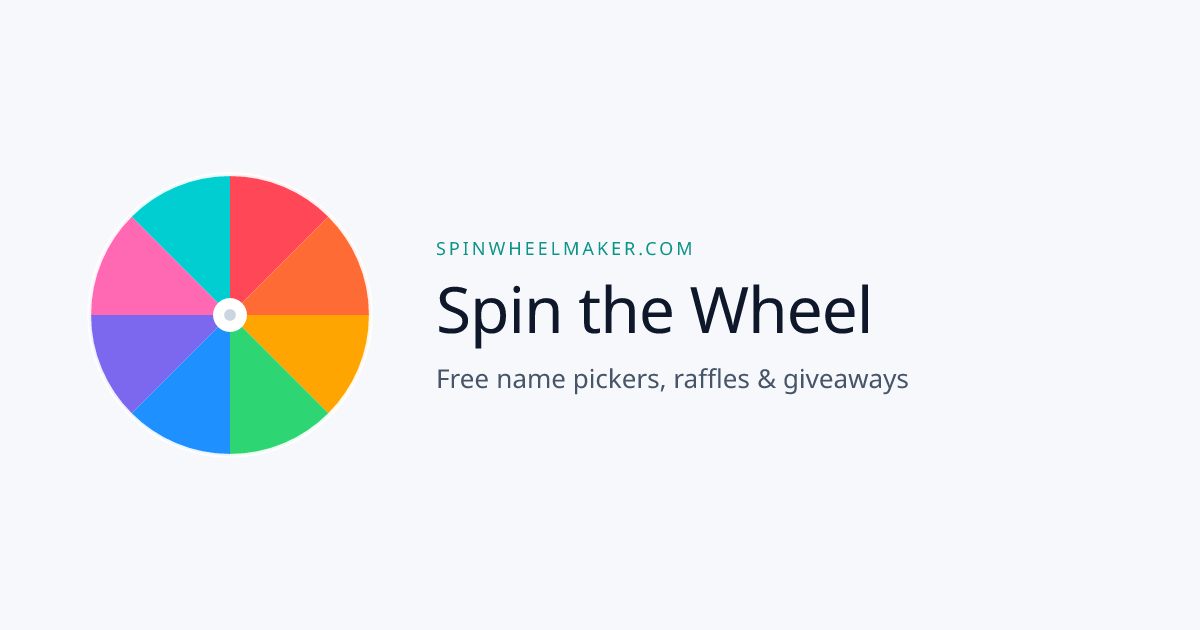 Random Tier Picker – SpinWheelMaker
